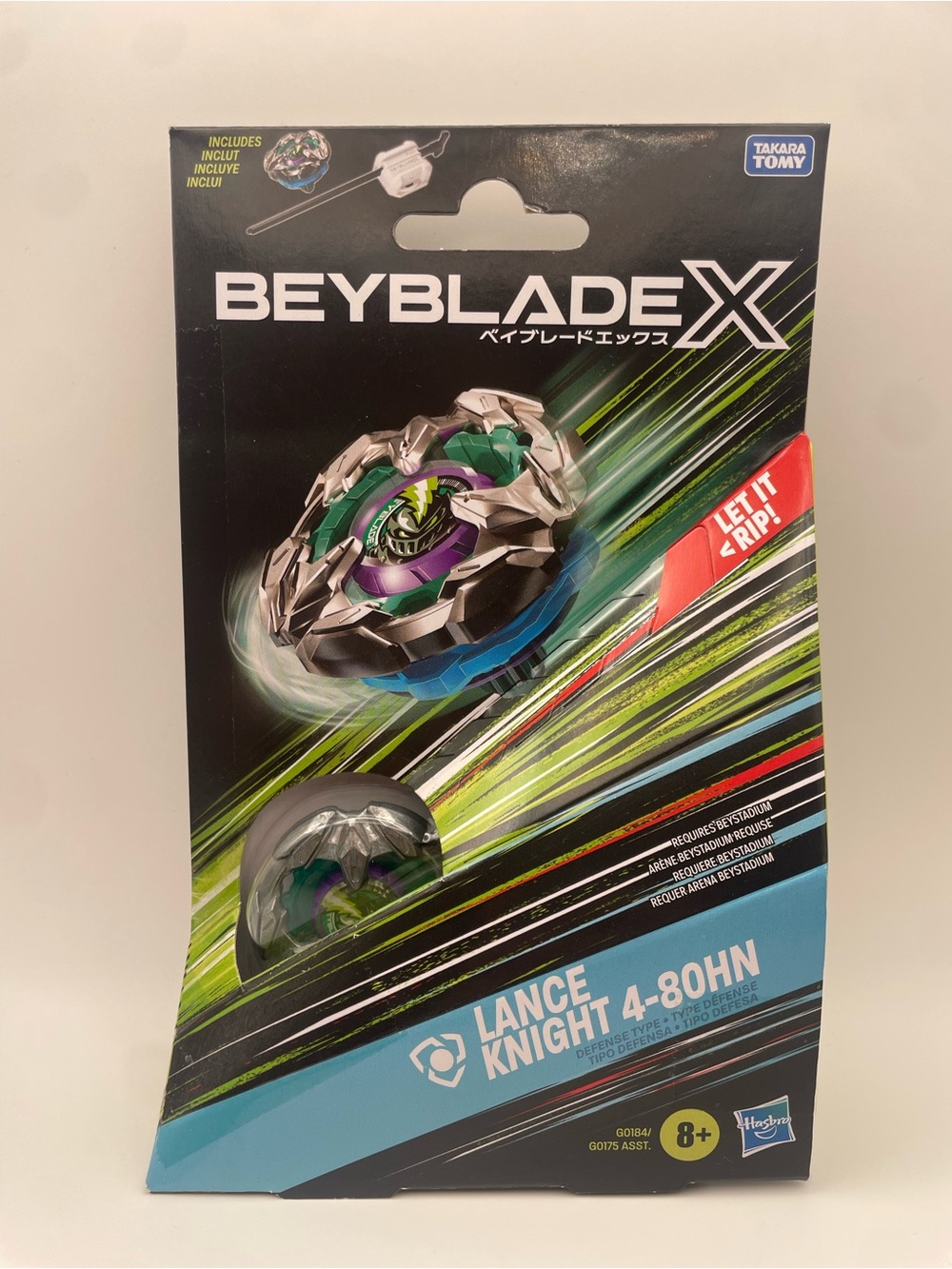 Beyblade X Lance Knight 4-80HN Starter Pack From Hasbro New